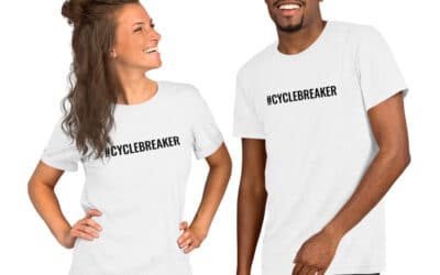 #CYCLEBREAKER Short-Sleeve Unisex T-Shirt – Black Lettering