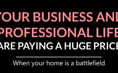 YOUR BUSINESS AND PROFESSIONAL LIFE ARE PAYING A HUGE PRICE