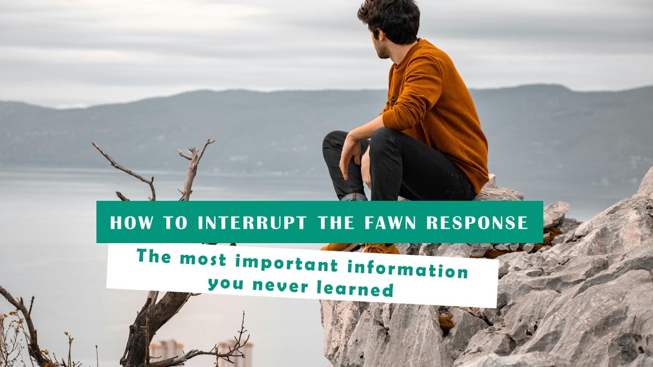 HOW TO INTERRUPT THE FAWN RESPONSE